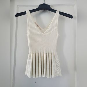 Rachel Roy Peplum Tank Top (Size XS)